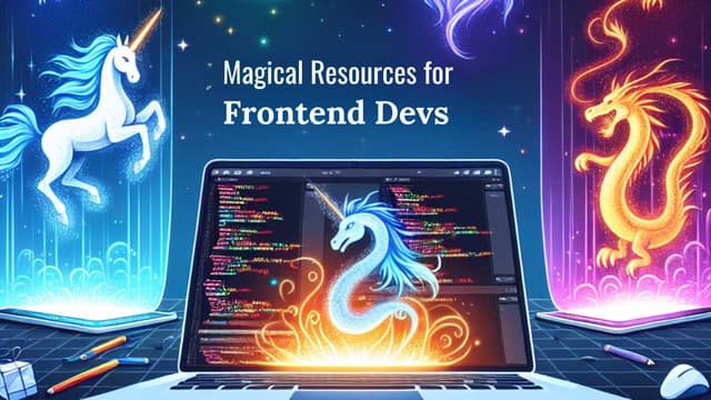 Cover image for Magical Resources for Frontend Developers